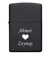 Kişiye Özel Zippo Çakmak, İsim Yazılı Çakmak, İsimli Çakmak,