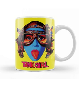 Tank Girl Kupa Bardak Porselen
