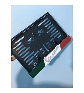 Gümüş Vespa Motor Plakalık