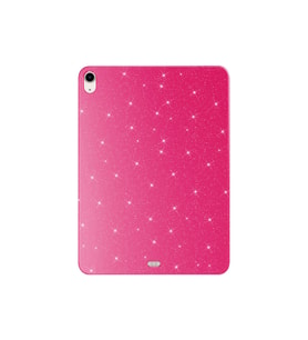 Apple iPad 10.9 2022 (10.Nesil) Uyumlu Simli Parlak Görünümlü Zore Tablet Koton Kılıf (K.Pembe)
