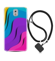 Samsung Note 3 4 5 8 9 20 Ultra 10 Lite Kılıf Boyun Askılı Silikon Renk Cümbüşü 1631