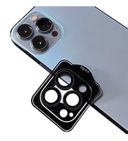 Apple iPhone 14 Pro Zore CL-11 Safir Kamera Lens Koruyucu (Siyah)
