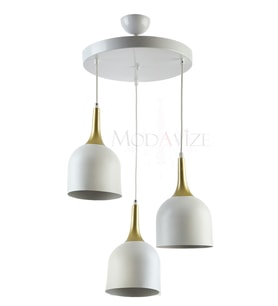 Modern metal avize, salon, mutfak ve cafe dekorasyonu için şık tasarım