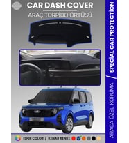 FORD COURİER (2023+) Torpido Örtüsü Ön Panel Torpido Koruma Tam Uyum Çatlamayı Önler Kolay Montaj