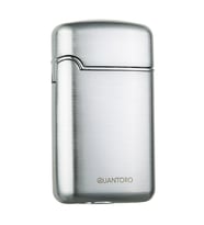 Quantoro Üç Torch Pürmüz Delicili Gümüş Metal Puro Çakmağı - TRZ1113