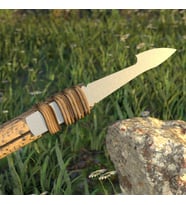 Kamp Ayısı® Hunt™ Bushcraft Mızrak Ucu  (Gri)