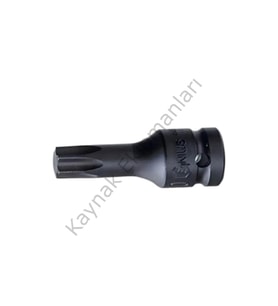 Genius 1/2'' Allen Lokma Altı Köşe Kısa 27 MM (Siyah)