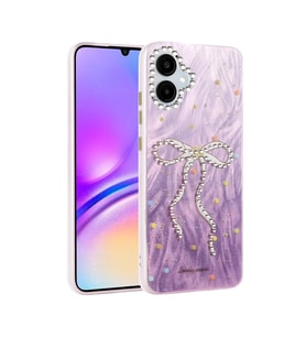 Samsung Galaxy A06 Kılıf Blade Aynalı Desenli Kapak - Desen 1