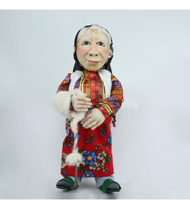 e38 EL İŞÇİLİĞİ DEKOR BEBEK 50 cm - 5872