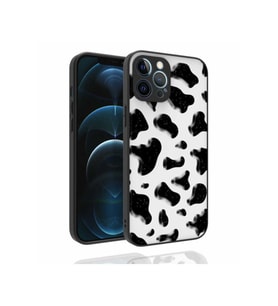 Apple iPhone 12 Pro Max Uyumlu Kılıf Desenli Kamera Korumalı Parlak Zore Nora Kapak (Model 2)