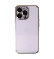 Apple İphone 14 Pro Kılıf Razer Lensli Silikon - Gold