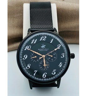 BEVERLY HILLS POLO BH9682-03 ERKEK KOL SAATİ (Siyah)