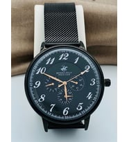 BEVERLY HILLS POLO BH9682-03 ERKEK KOL SAATİ (Siyah)