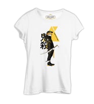 Demon Slayer - Kimetsu Beyaz Kadın Tshirt