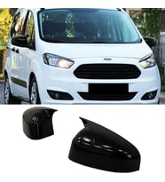 Ford Courier Batman Yarasa Ayna Kapağı Parlak Siyah ABS 2014 2015 2016 2017