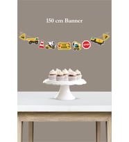 İş Makinaları Büyük Banner *Kalın Kağıt 150cm