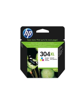 Hp 304XL-N9K07AE Renkli Orjinal Kartuş Yüksek Kapasiteli - 2022 Tarihli