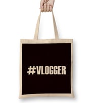 Vlogger Vlog Vlogging Videographer Video Editor Influencer Bez Çanta Uzun Saplı