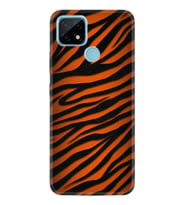 Realme C11 C21 C21Y C25Y C11 2021 Kılıf Desemli Silikon Leopar Yeni 1676
