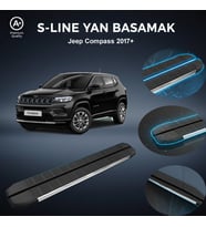 Jeep Compass S-Line Premium Krom Yan Basamak 2017 Sonrası