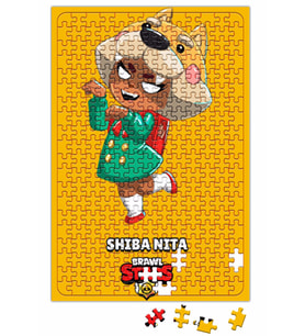 Brawl Stars Shıba Nıta Puzzle 240 Parça Yapboz