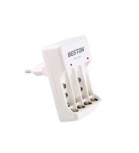 Beston BST-C802  Pil Şarj Cihazı AA AAA  9 Volt Pil Şarj Cihazı 4 Lü Şarj Aleti