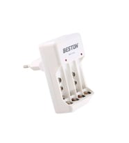 Beston BST-C802  Pil Şarj Cihazı AA AAA  9 Volt Pil Şarj Cihazı 4 Lü Şarj Aleti