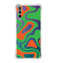 Huawei P20 Pro  Köşe Korumalı Antişok Kapak Renkli Desen Tasarımlı Şeffaf  Kılıf