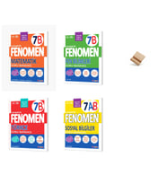 Fenomen 7. Sınıf Maarif B Serisi Matematik Fen Türkçe ve Sosyal 4lü Set Soru Bankası + Telefon Standı