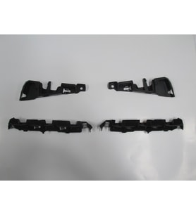 CITROEN C4- 04/11; ÖN TAMPON İÇ BAĞLANTI BRAKETİ SAĞ/SOL SET (4 PARÇA) PLASTİK