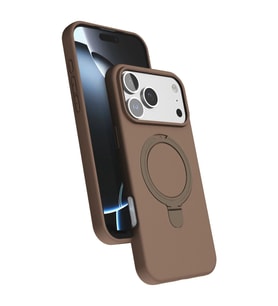 Apple İphone 17 Pro Max Regal Magsafe Standlı Kapak - Çöl Titanyum