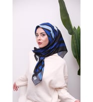 Renkli Karma Desen Dijital Soft Eşarp