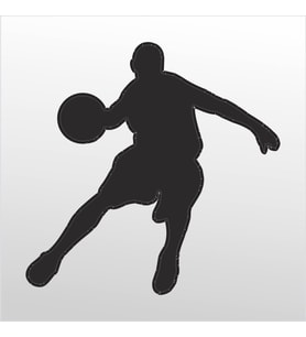 Folyo Sticker Basketbol 80cm Uzunluk