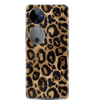 Vivo V40 5G Kılıf Boutique Baskılı Resimli Leopar Pcode -055