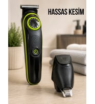 Erkek Bakım Seti 5'i 1 Arada 0-10 Mm Ayarlanabilir Çok Fonksiyonlu Tıraş Makinesi