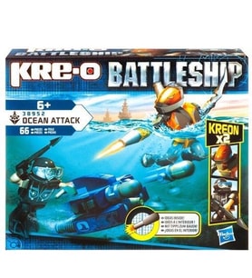 Kre-O Battleship  Ocean Attack (66 Parça) Lisanslı Lego