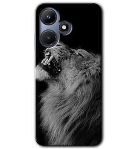 İnfinix Hot 30i Kılıf HD Desen Baskılı Kılıf - Lion