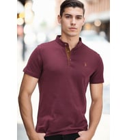 T8560 DEWBERRY T-SHIRT-KOYU MOR
