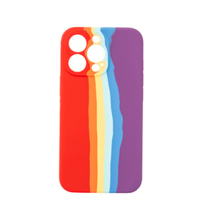 Ithınk Iph. 12 Pro Raınbow Silinebilir Kapak ( KIRMIZI )
