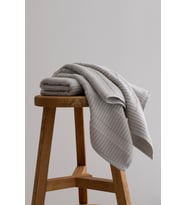 Koza Home Ivory Gri Bordürlü Mikro Fiber %100 Pamuk 2Li El Yüz Havlusu Seti 50 X 90 - 50 X 90 110A