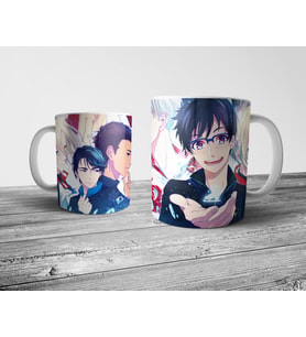 Pixxa Yuri!!! on Ice Kupa Bardak Model 1