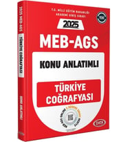 2025 MEB AGS Türkiye Coğrafyası Konu Anlatımlı Data Yayınları