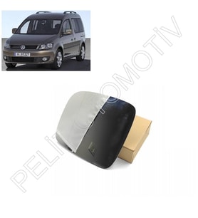 Caddy Sol Ayna Camı 7H1857521N (2004-2015) Isıtmalı