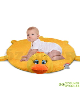 Bebek Oyun Halısı 120 cm Civcivli Oyun Matı (%100 Yerli)