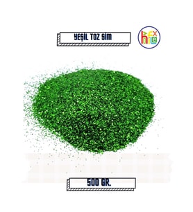 TOZ SİM YEŞİL RENK (500 GR FİYATIDIR)