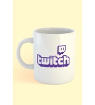 Twitch Baskılı Kahve Kupası