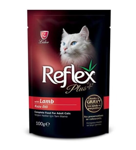 Reflex Plus Kuzu Etli Pounch Kedi Konservesi 100 Gr