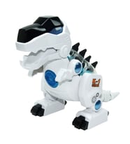 Işıklı Müzikli ve Hareketli Robot Dinozor Beyaz Renkli - Mavi Su Dünyası