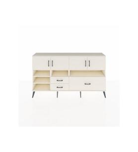 Arges Konsol 8 Raflı 3 Çekmeceli 4 Kapaklı 176x30x99 Aytaşı-Aytaşı