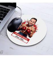 Kişiye Özel Hediye Karikatürlü Erkek Boksör Mousepad